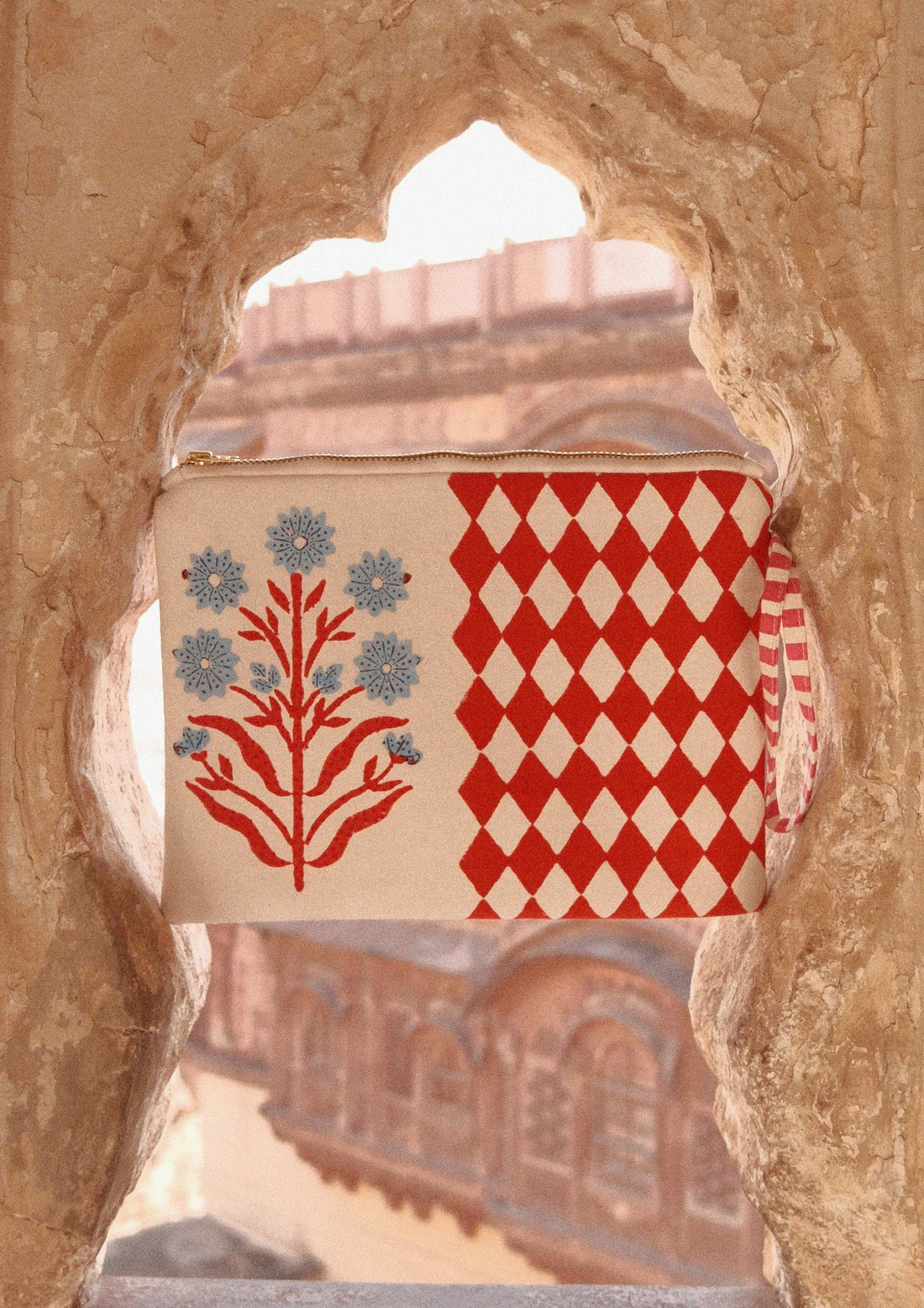 MAKEUP POUCH BUTA PRINT
