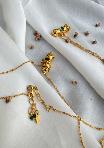 Maadliya clothing by The Raw India, showcasing a traditional Indian outfit with intricate patterns and vibrant colors.