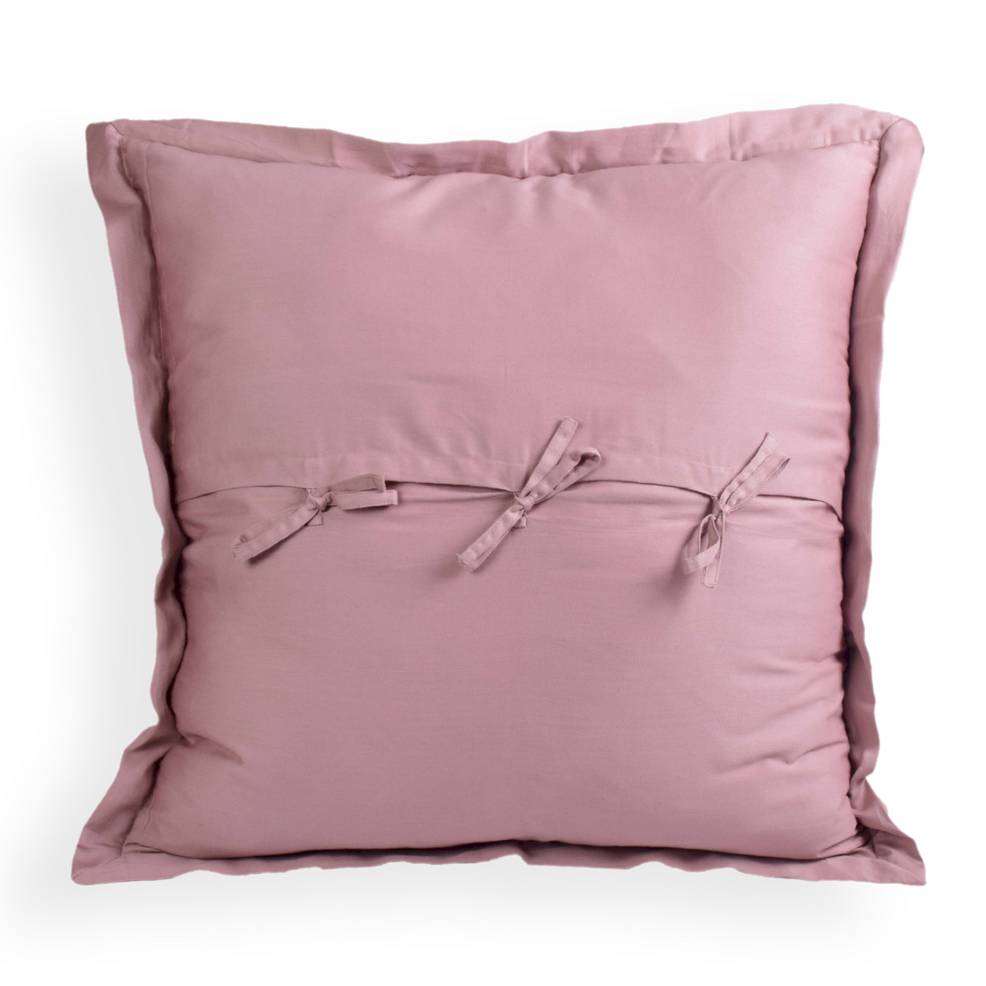 Blush Rose Velvet Cushion