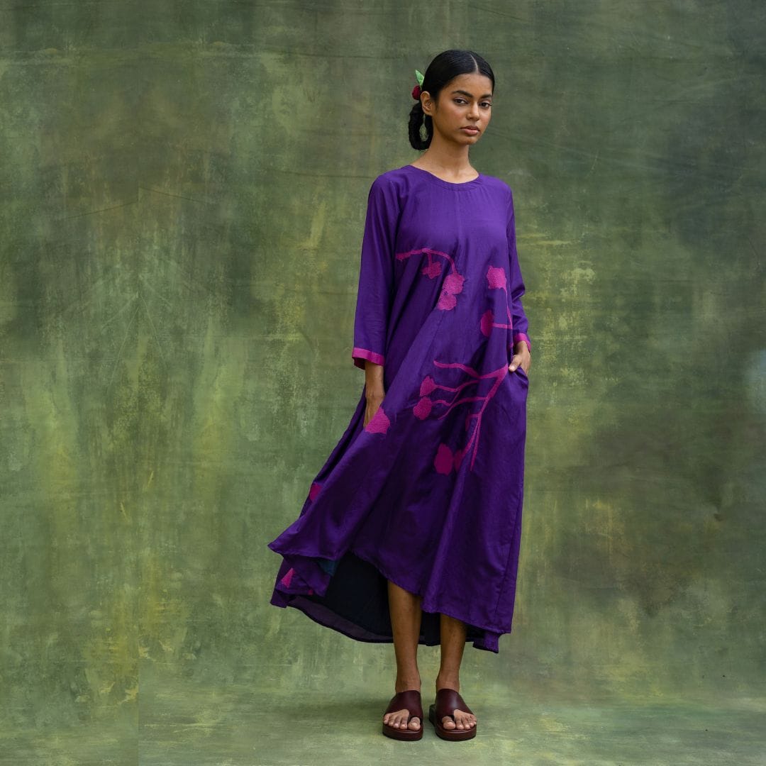 Doodlage Jill embroidered dress featuring intricate embroidery, lightweight fabric, and a stylish, feminine silhouette.