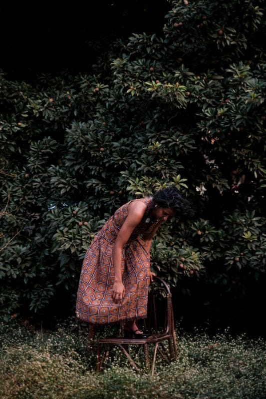 JODI Choras day dress with floral pattern, lightweight fabric, and casual fit, perfect for everyday wear.