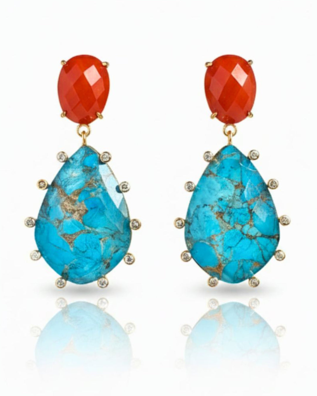 AMARI turquoise earrings