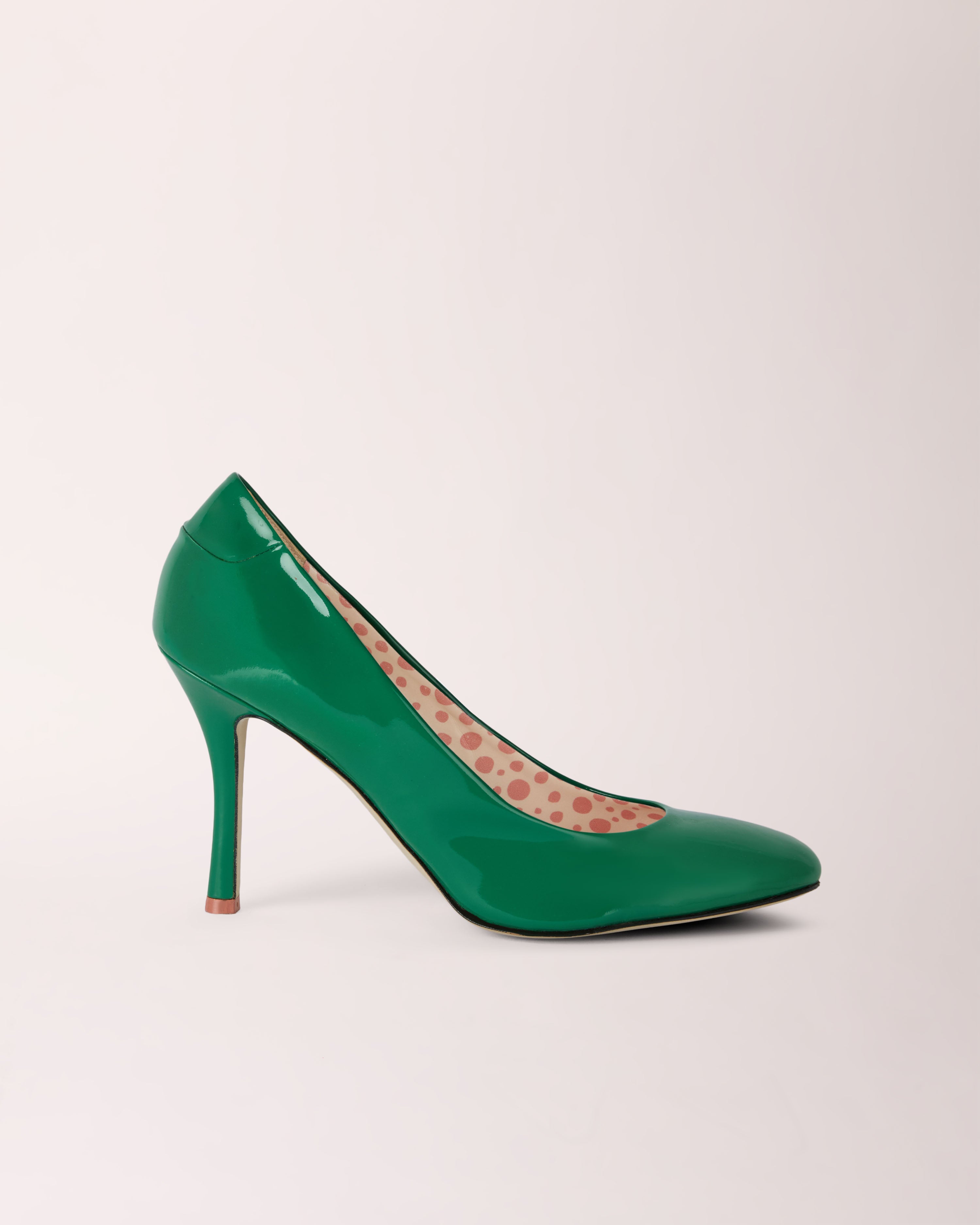 Classic Cheeletto Pump | Patent | Green