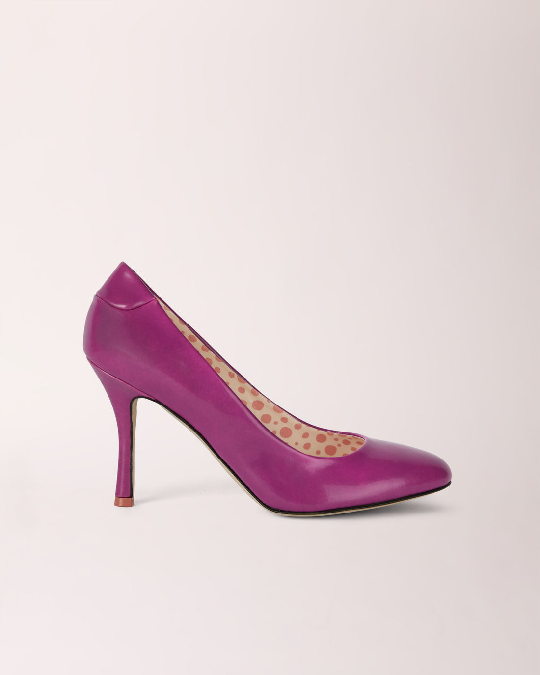 Classic Cheeletto Pump | Matte | Purple