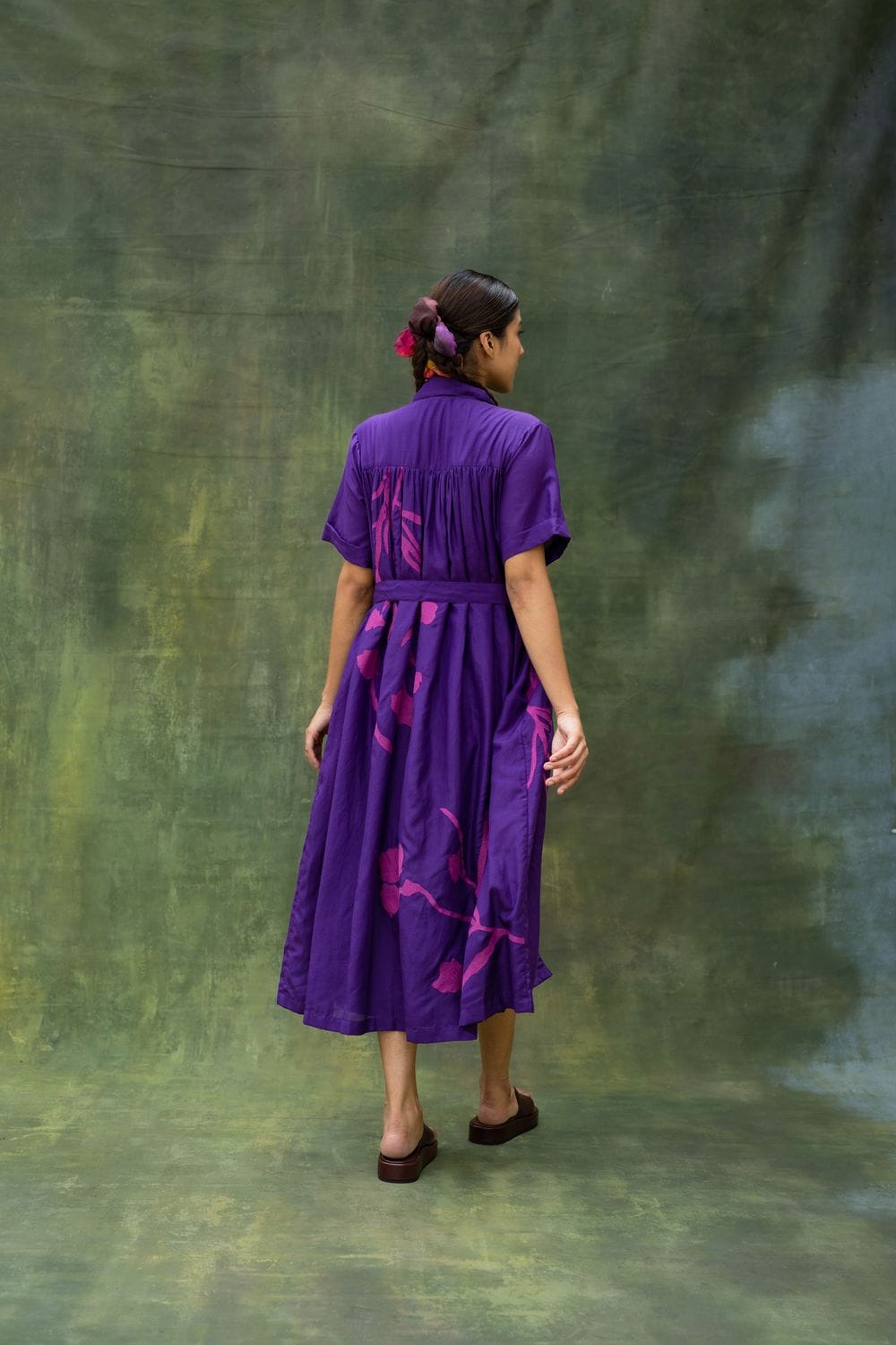 Doodlage Zora embroidered dress in soft fabric, featuring intricate embroidery and a stylish, feminine silhouette.