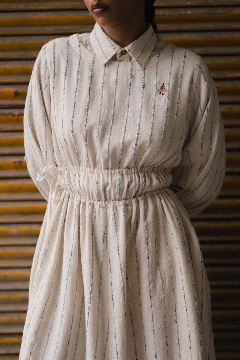Doodlage Catherine oversized dress in soft fabric with relaxed fit, featuring a flowy silhouette and subtle detailing.