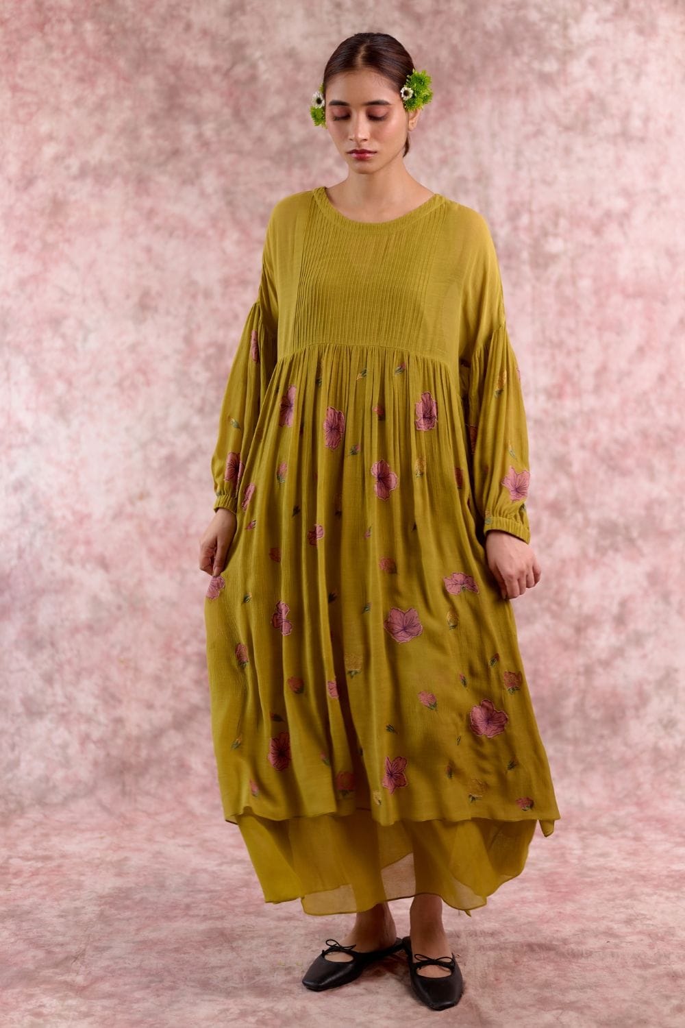 Doodlage Vera embroidered dress featuring intricate embroidery, lightweight fabric, and a stylish, elegant design perfect for casual wear