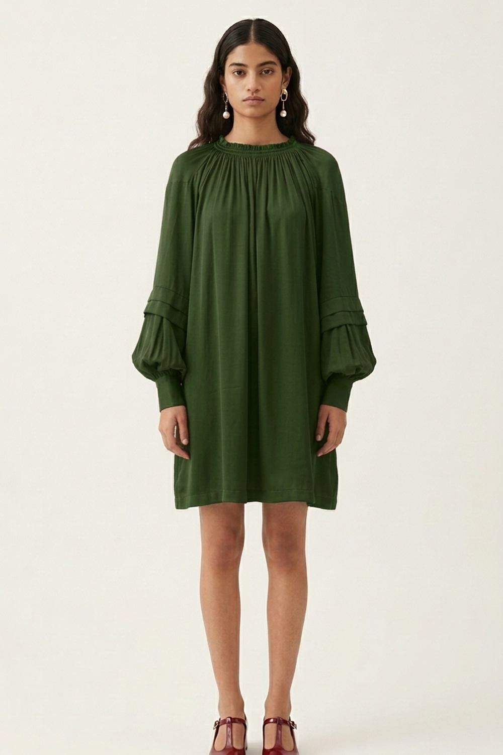 ALICE  OLIVE DRESS