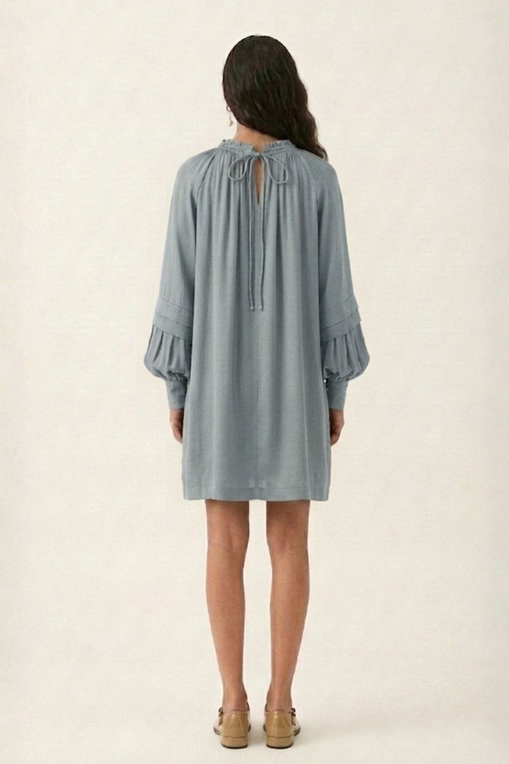 Blue Alice dress by Doodlage, featuring a stylish and comfortable design with a relaxed fit and elegant details.