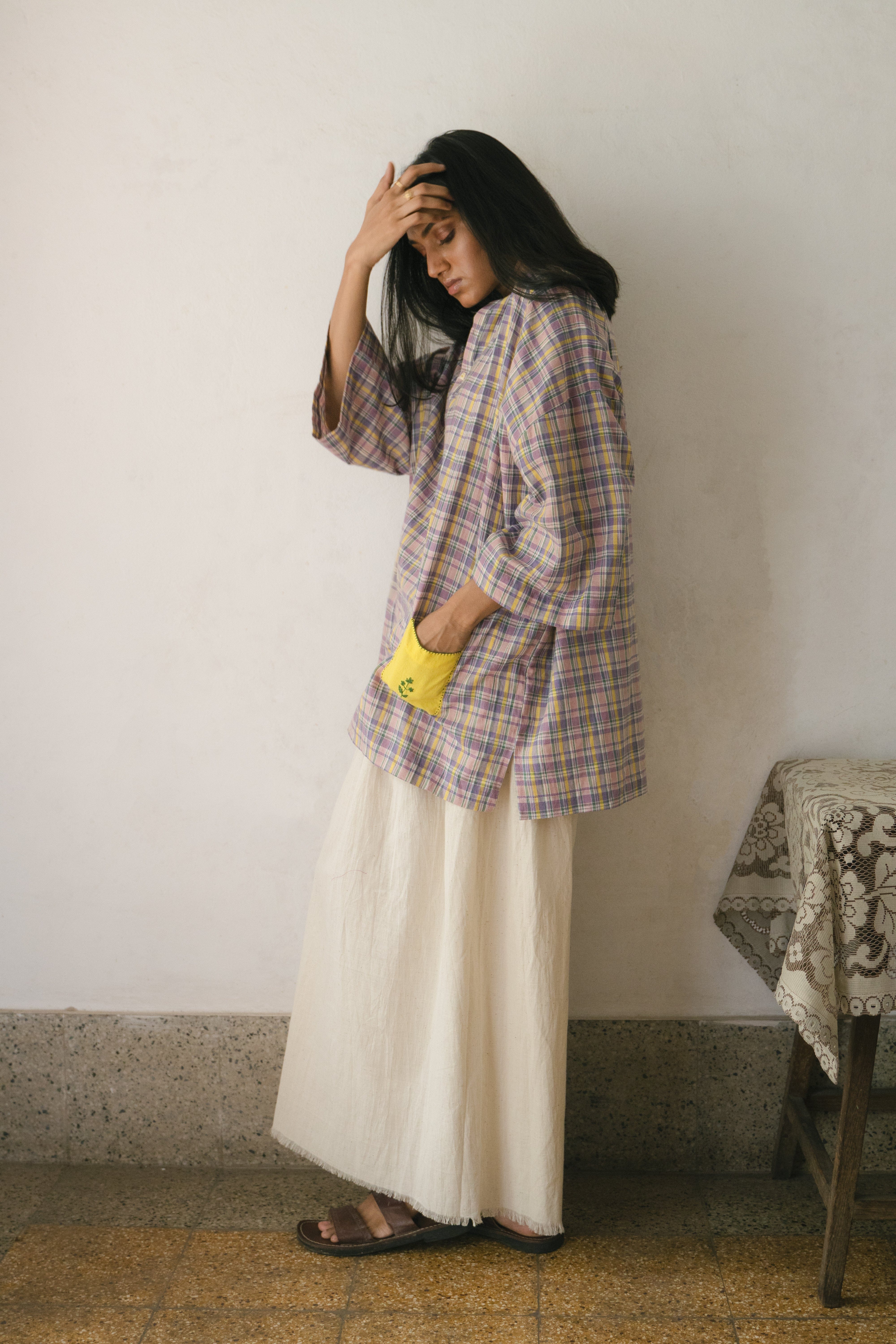 Deeta Meadow unisex coord set tops, featuring a stylish and comfortable design with a soft fabric finish.