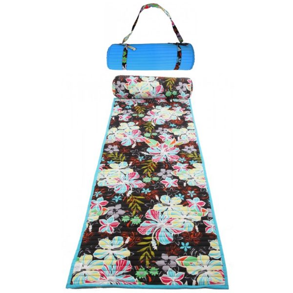 HibiscusGarden! Turquoise beach mat