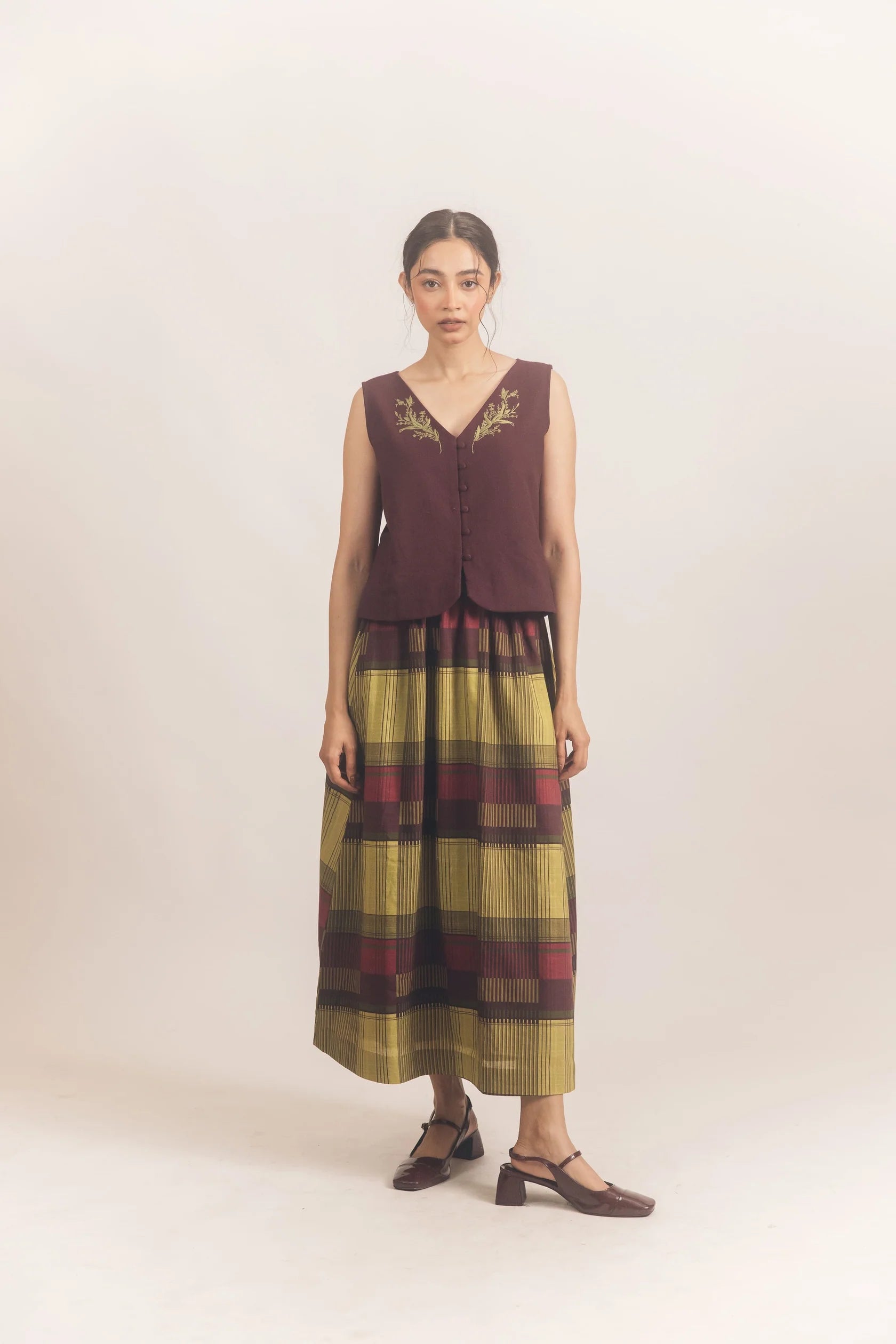 Edith jacket wine