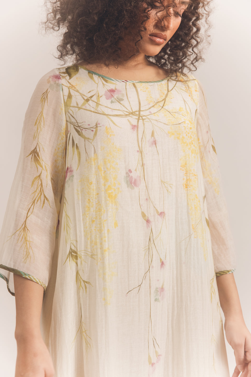 Vine dress White