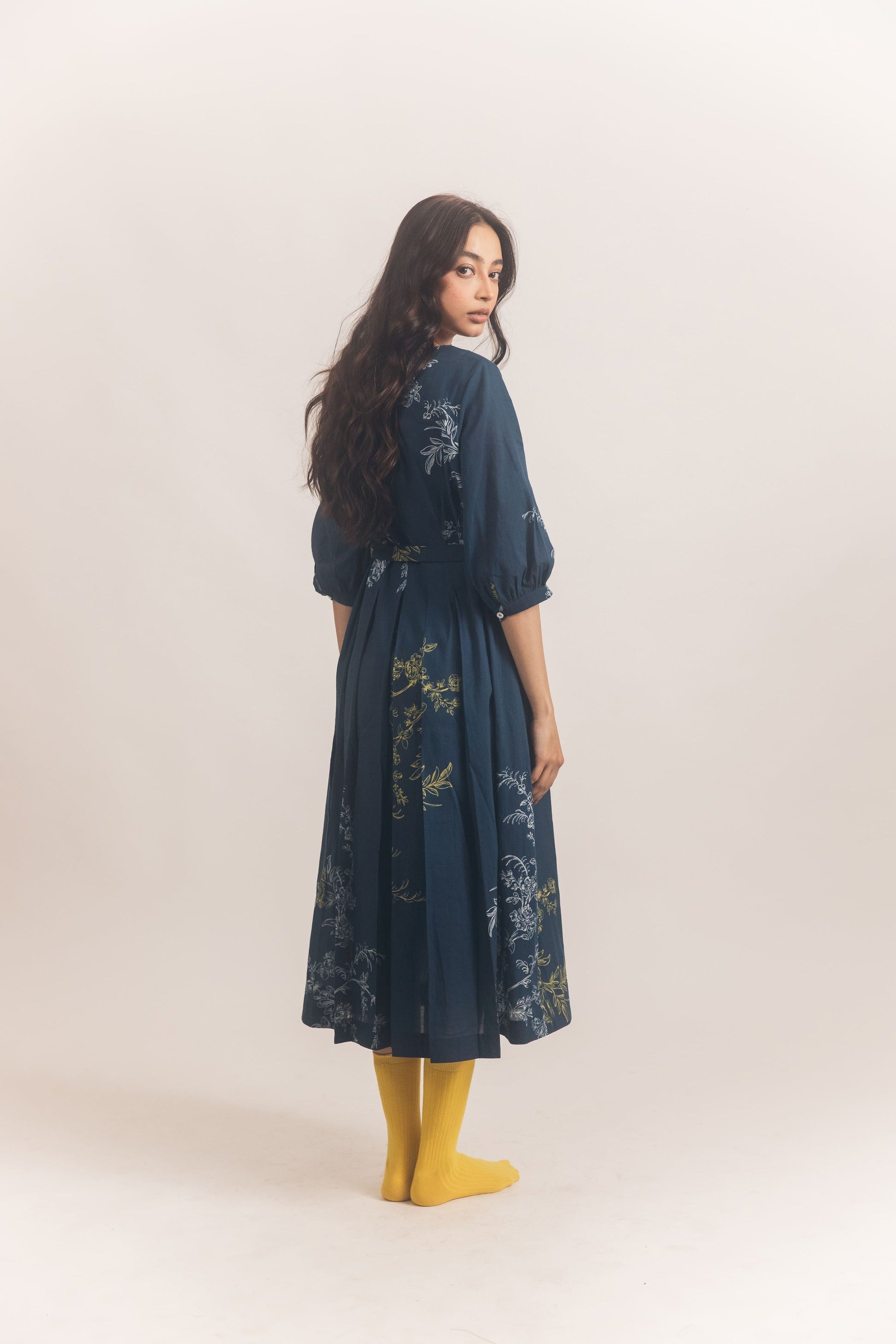 Aster dress Blue