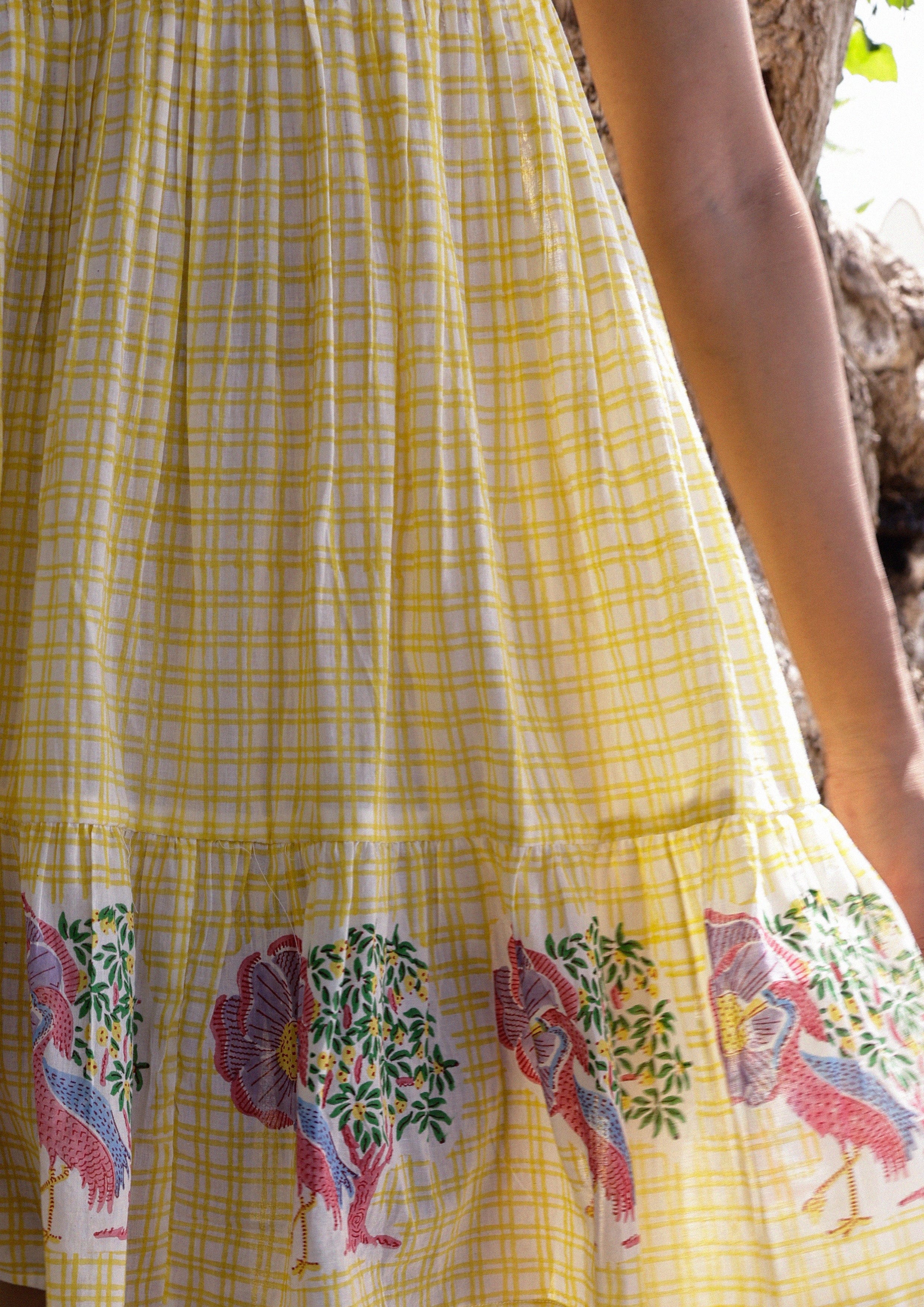 Elegant Jaali Dress by The Raw India featuring intricate patterns and a flowing silhouette in a stylish dress design.