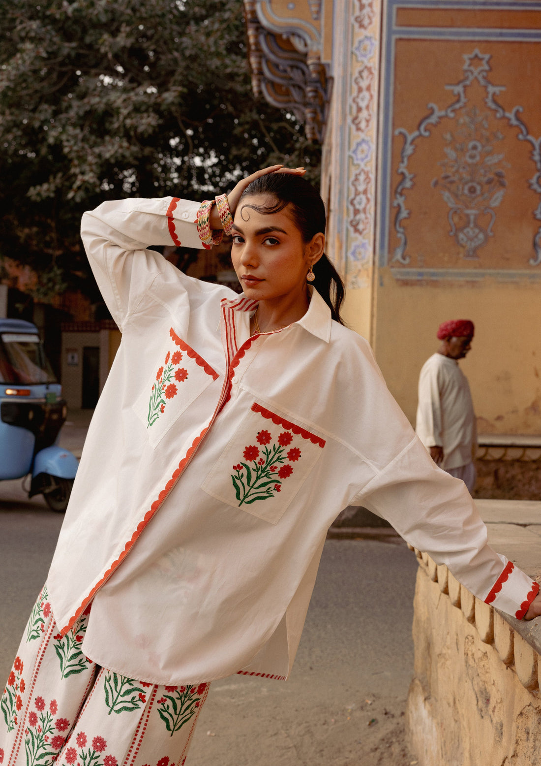 JAIGARH SHIRT BLOSSOM BUTA