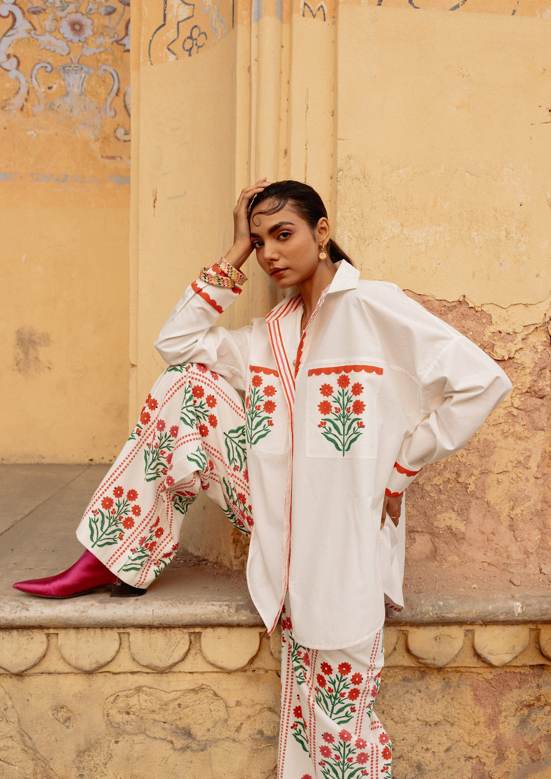 JAIGARH SHIRT BLOSSOM BUTA