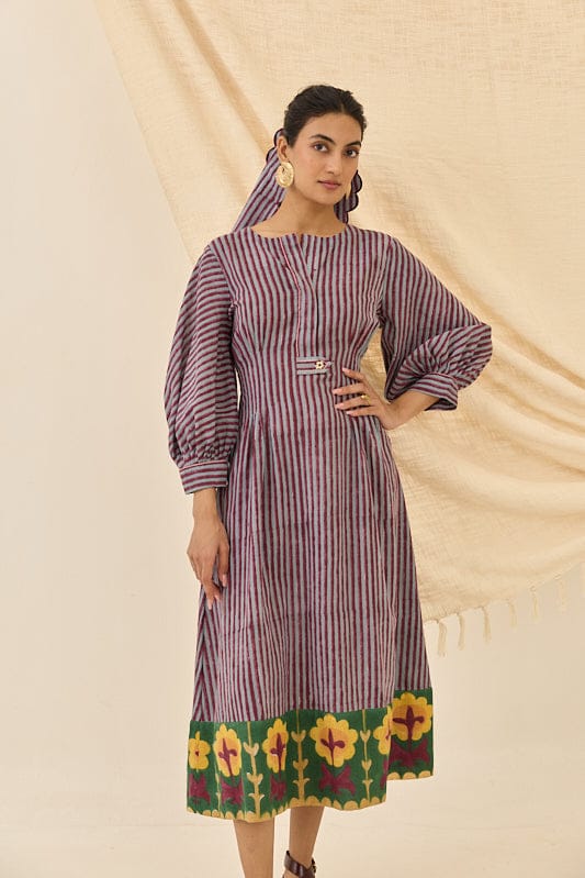JODI Koyal dress showing a stylish, flowy dress with intricate detailing and vibrant colors, perfect for special occasions.