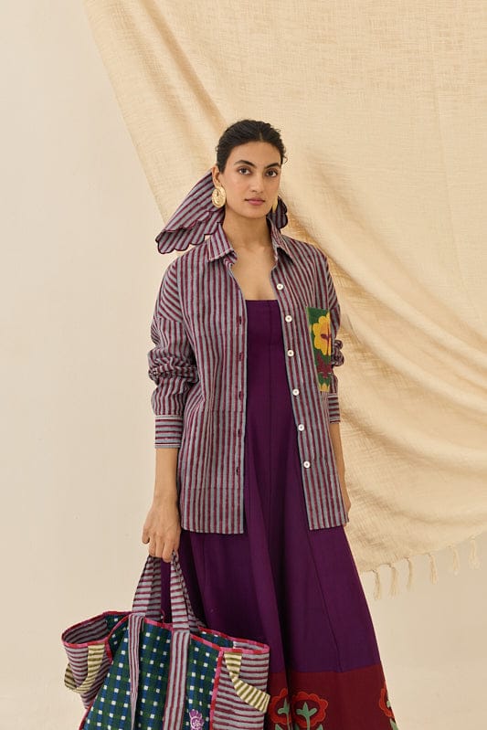 JODI Koyal shirt in soft fabric with a stylish design, featuring a relaxed fit and subtle pattern, perfect for casual wear.