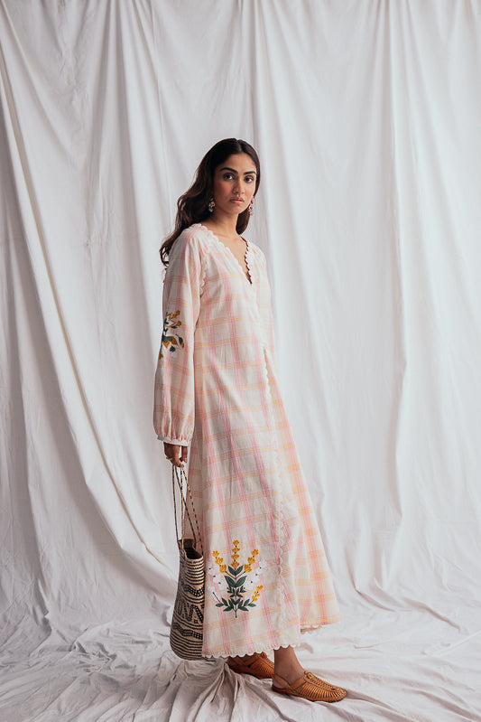 Chataai Peasant Dress