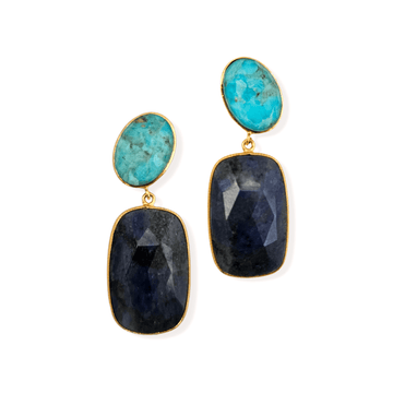 Elegant Rahi earrings by Bombaybirds featuring intricate design and polished finish, perfect for stylish accessories.