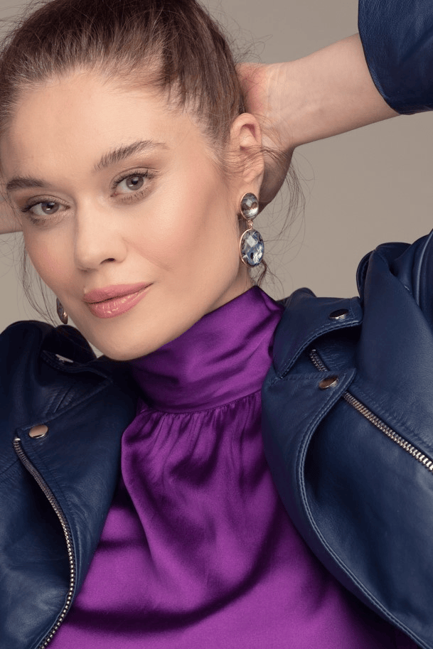 Bombaybirds Bijli earrings featuring intricate gold-tone design with colorful beads and traditional Indian jewelry craftsmanship.
