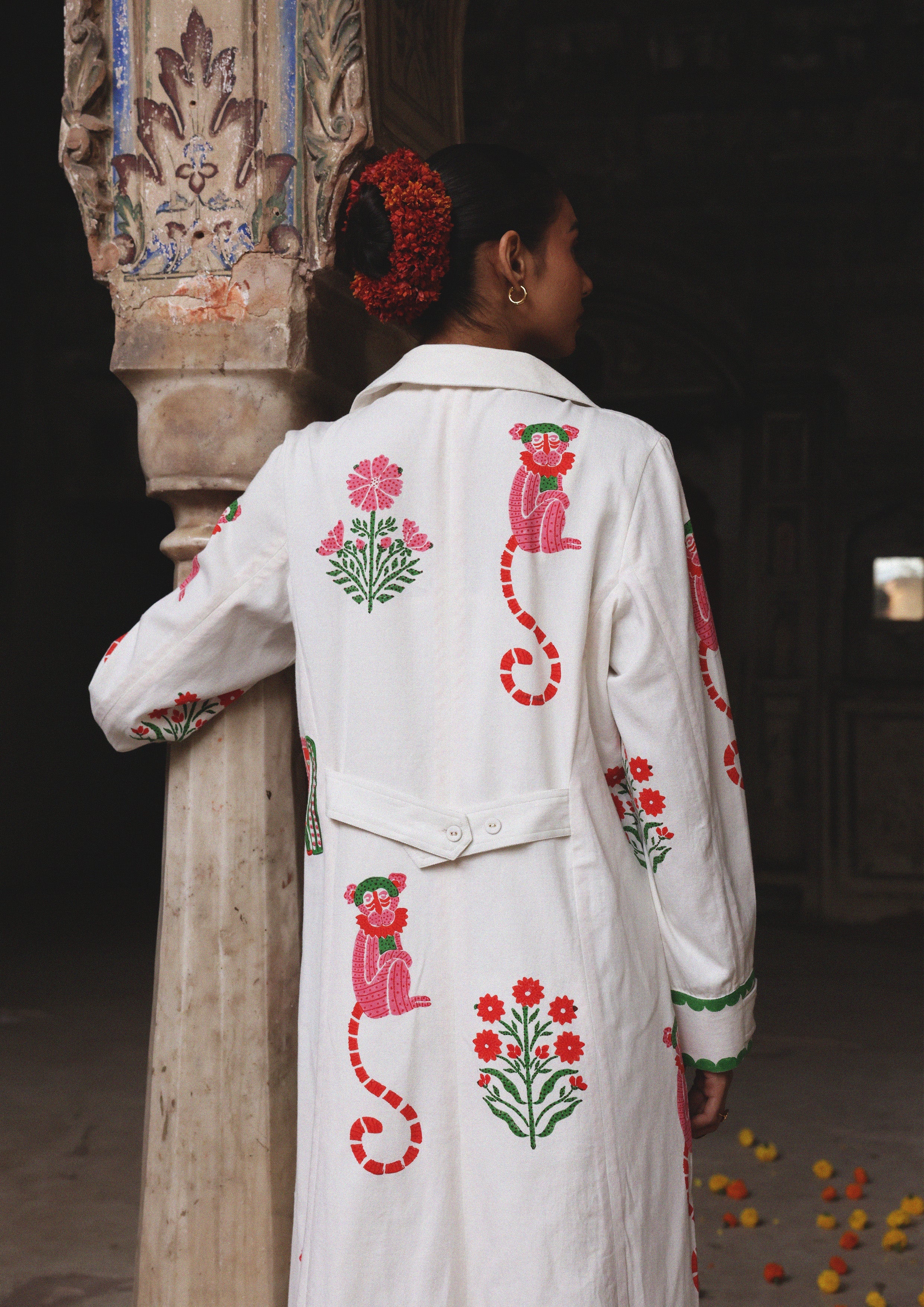 PALACE COAT MIX PRINT