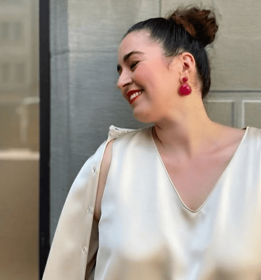 Elegant Zaarah earrings by Bombaybirds featuring intricate gold-toned design with dangling details.