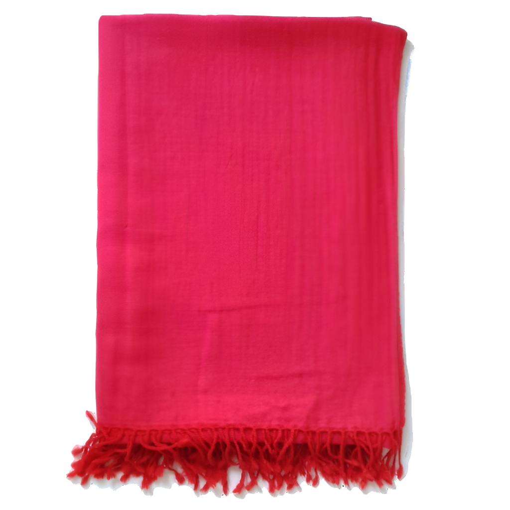 Razzmatazz Bougainvillea Throw Blanket