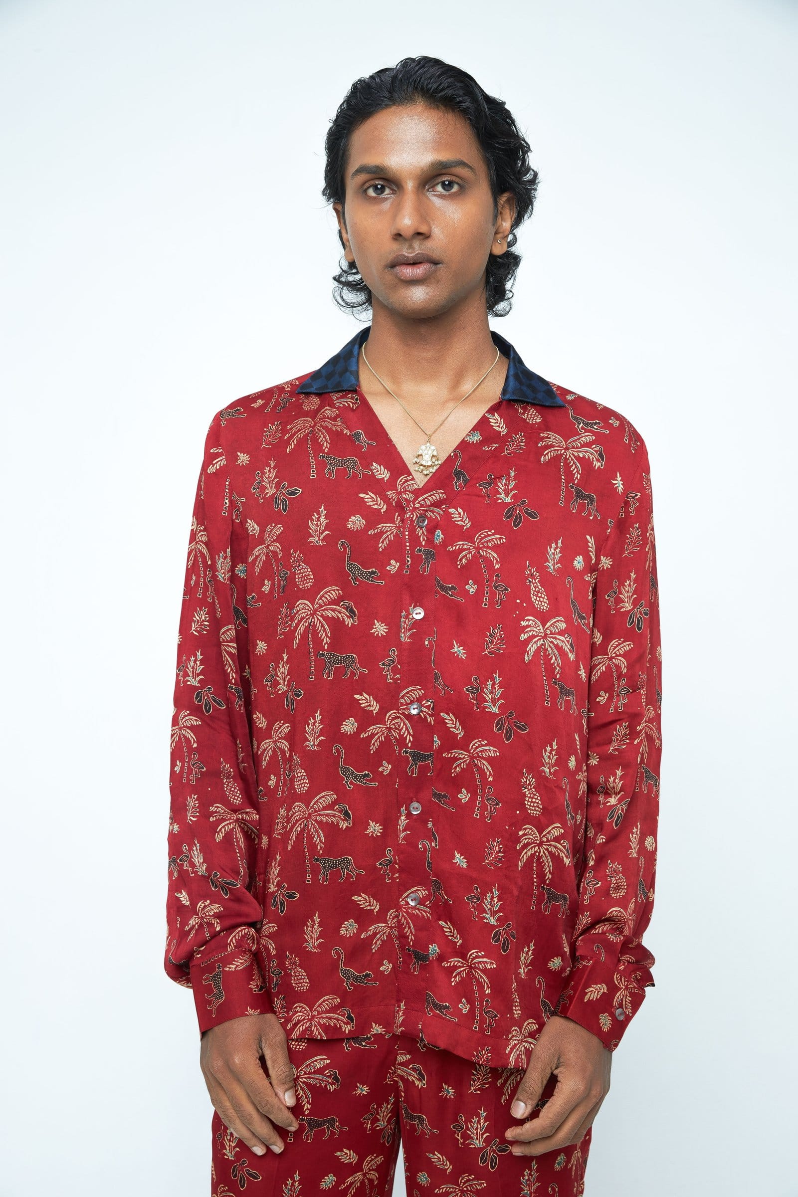 Wild T-shirt by Anushe Pirani featuring a front view with bold wild animal-inspired graphic design.