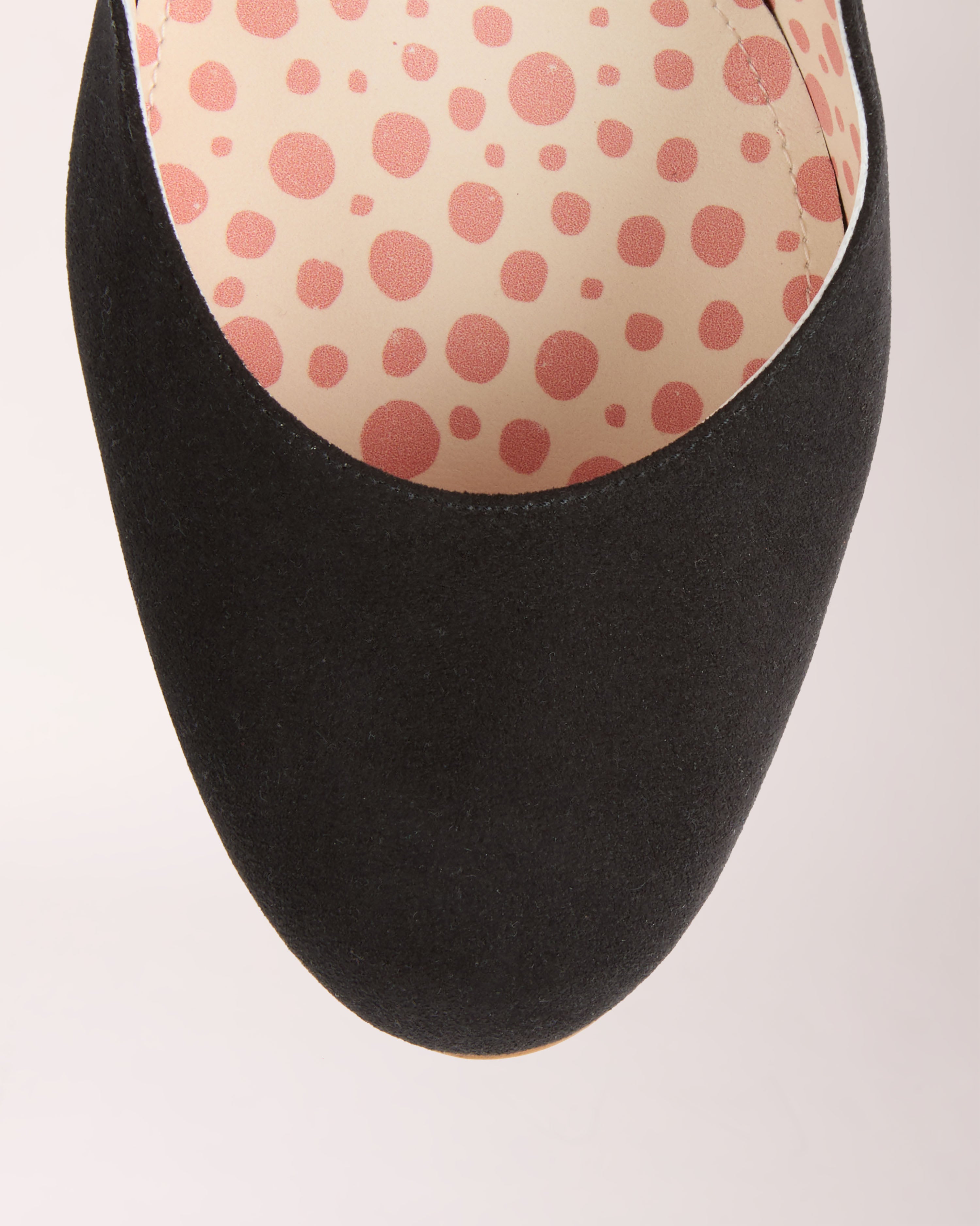 Mary-Jane Cheeletto | Suede | Black