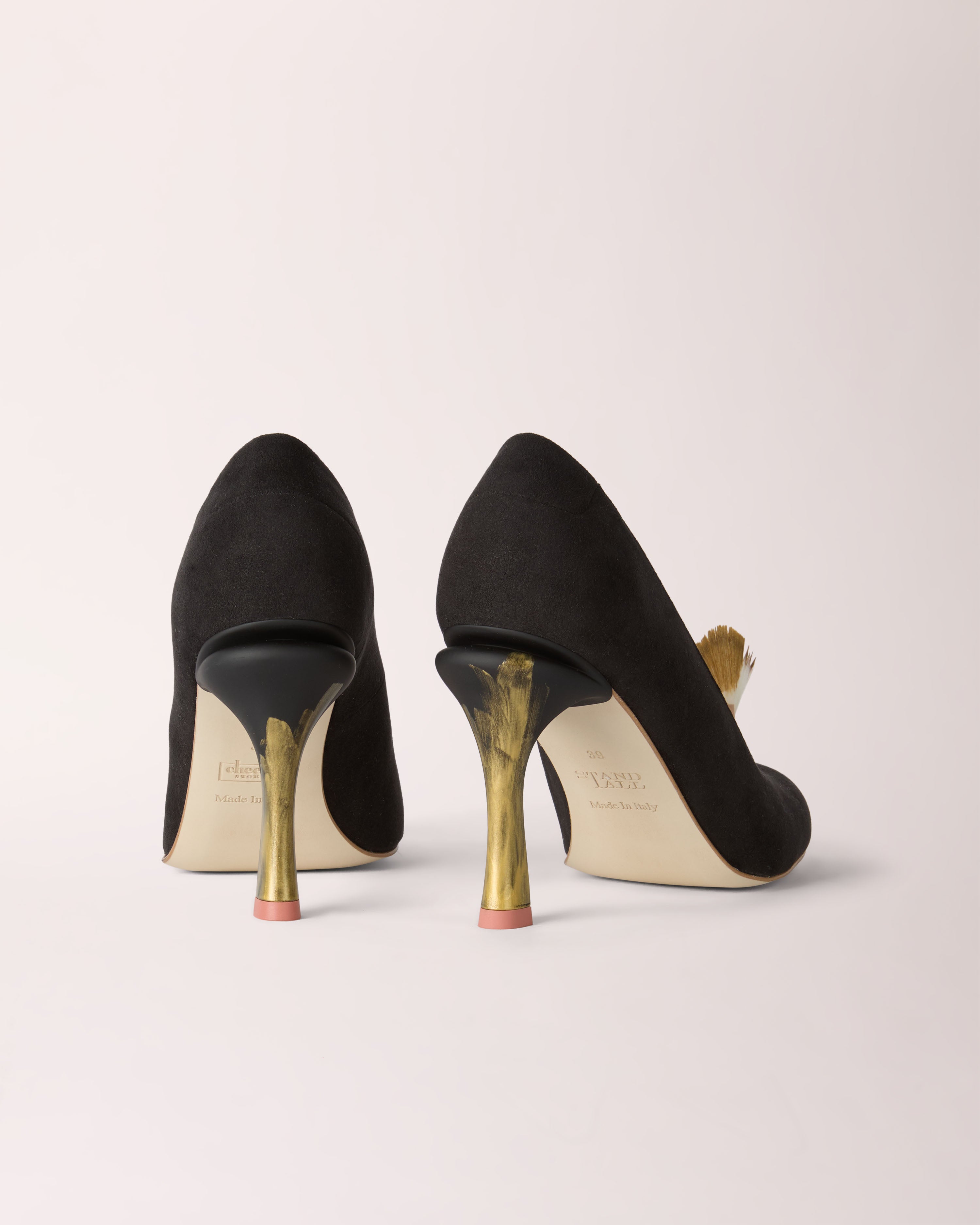Mohawk Cheeletto | Gold & Black
