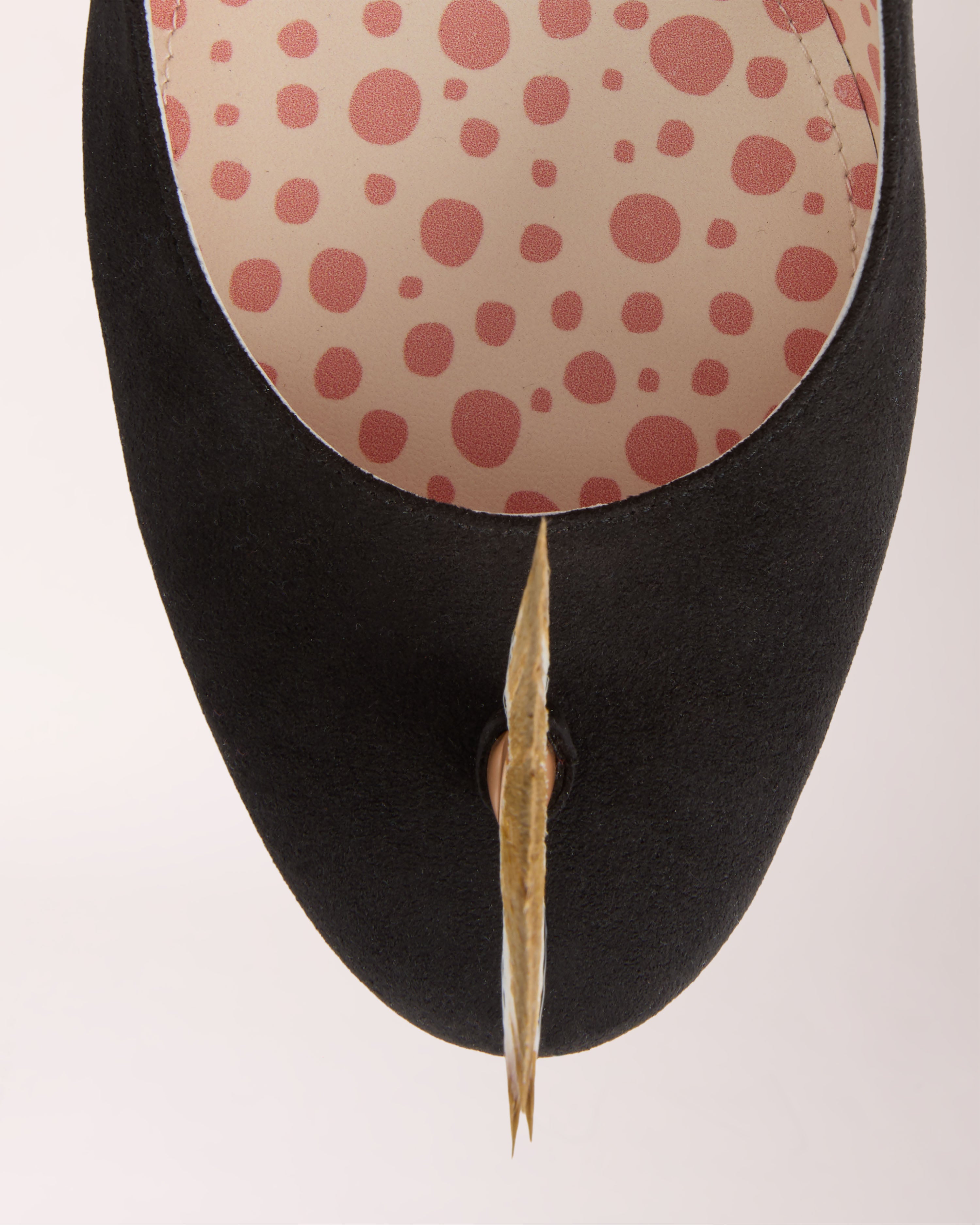 Mohawk Cheeletto | Gold & Black