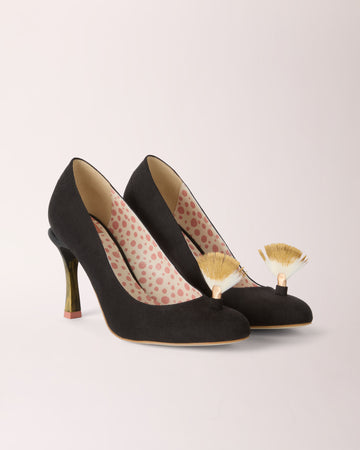 Mohawk Cheeletto | Gold & Black