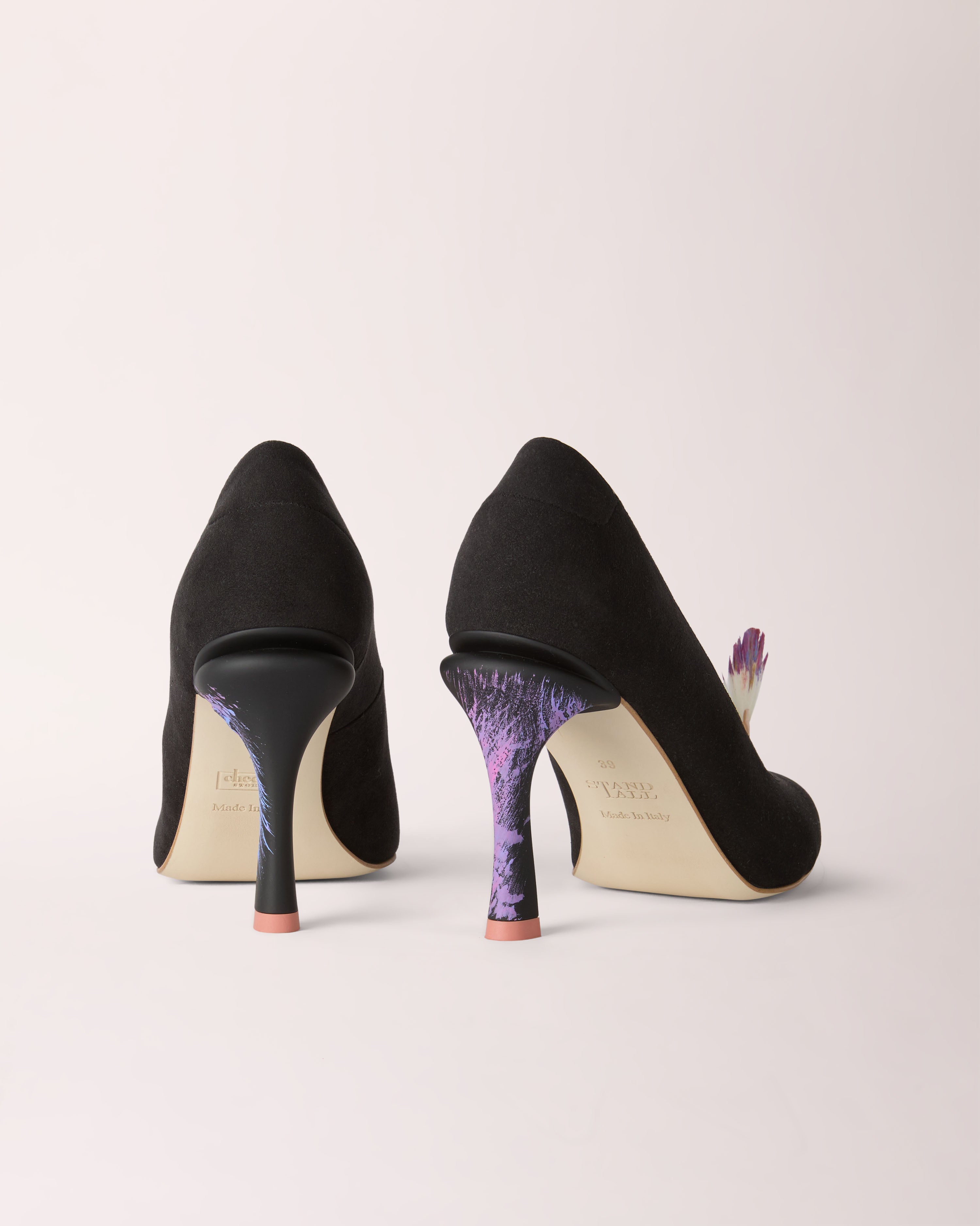 Mohawk Cheeletto | Purple & Black