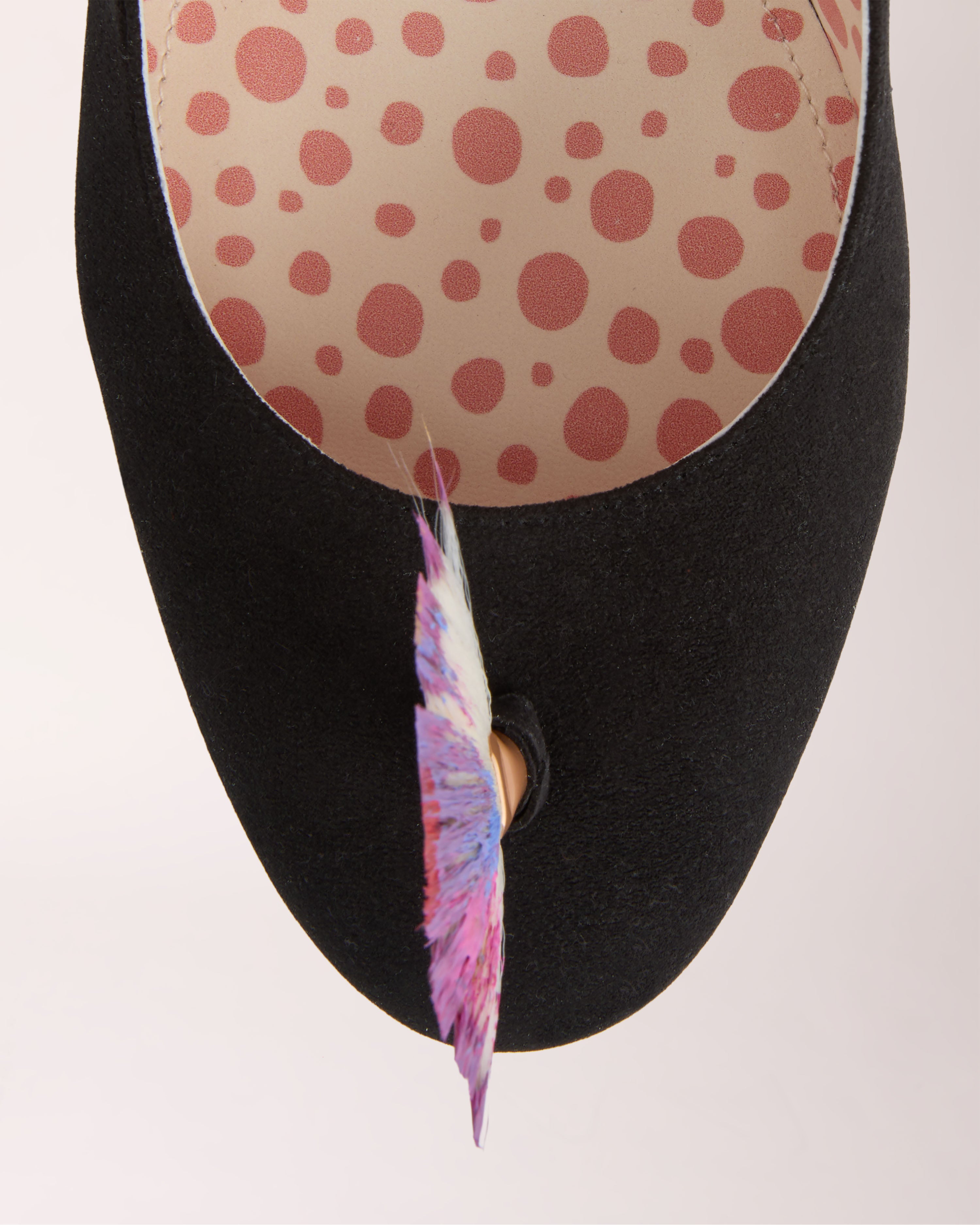 Mohawk Cheeletto | Purple & Black