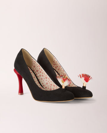 Mohawk Cheeletto | Black & Red