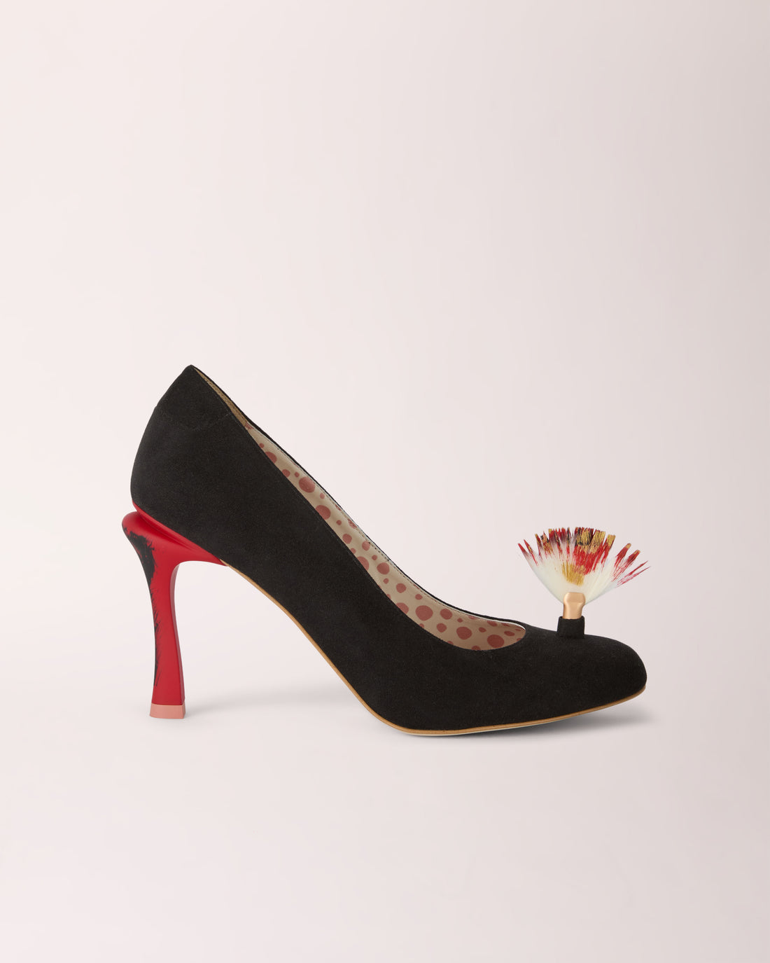 Mohawk Cheeletto | Black & Red