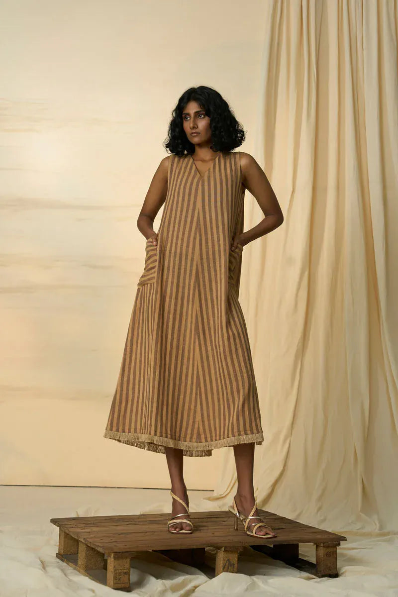 Desert sleeveless maxi dress by Alternative featuring a flowing silhouette and lightweight fabric, perfect for warm weather.