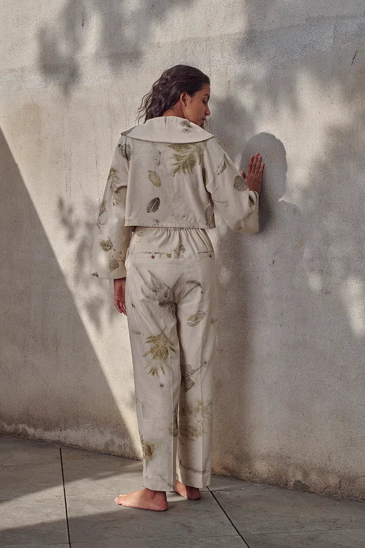 Alternative Live Leafy Pants, stylish trousers with leafy pattern, showcasing comfortable fit and vibrant design.