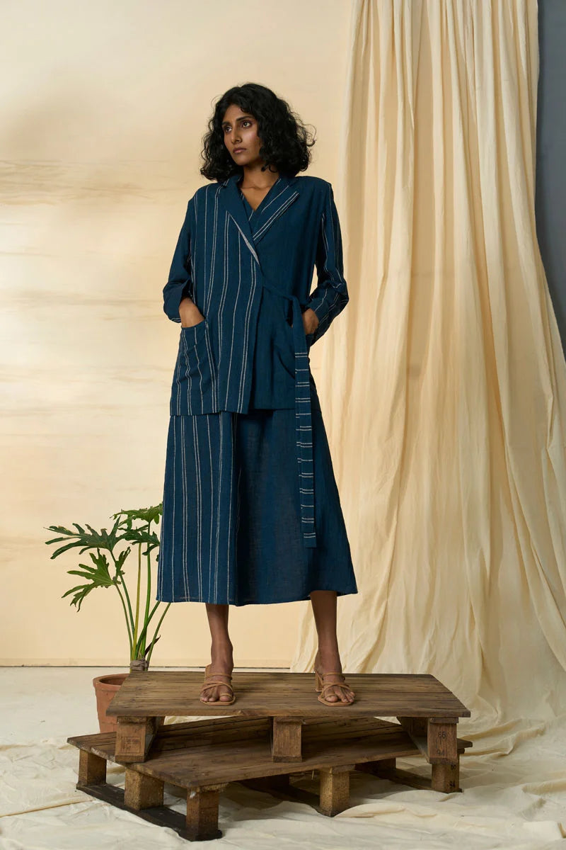 Cobalt blazer & dress set