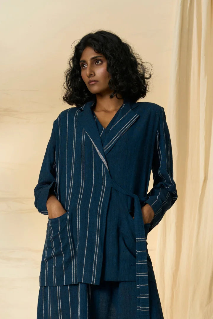 Cobalt blazer & dress set