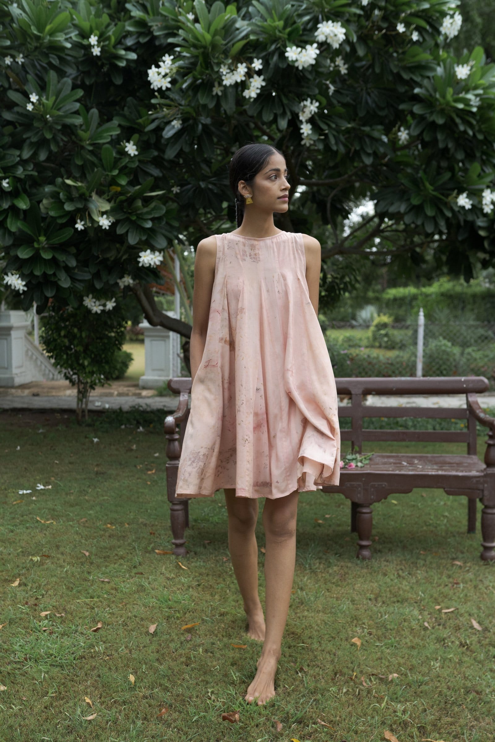 Alternative Petals Please short dress featuring a floral design, sleeveless style, and lightweight fabric perfect for warm weather.