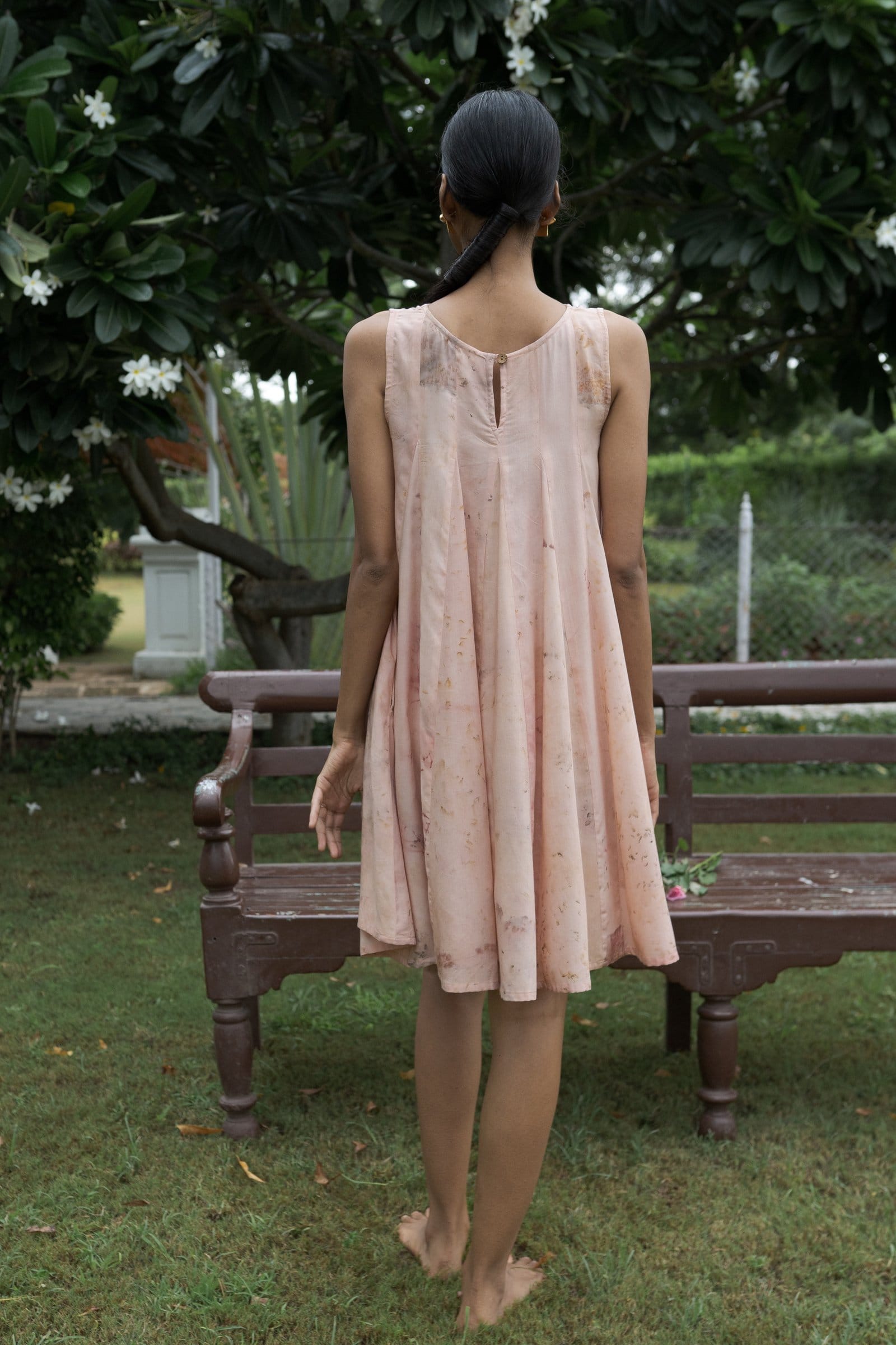 Alternative Petals Please short dress with floral print, sleeveless design, and flowy silhouette perfect for casual wear