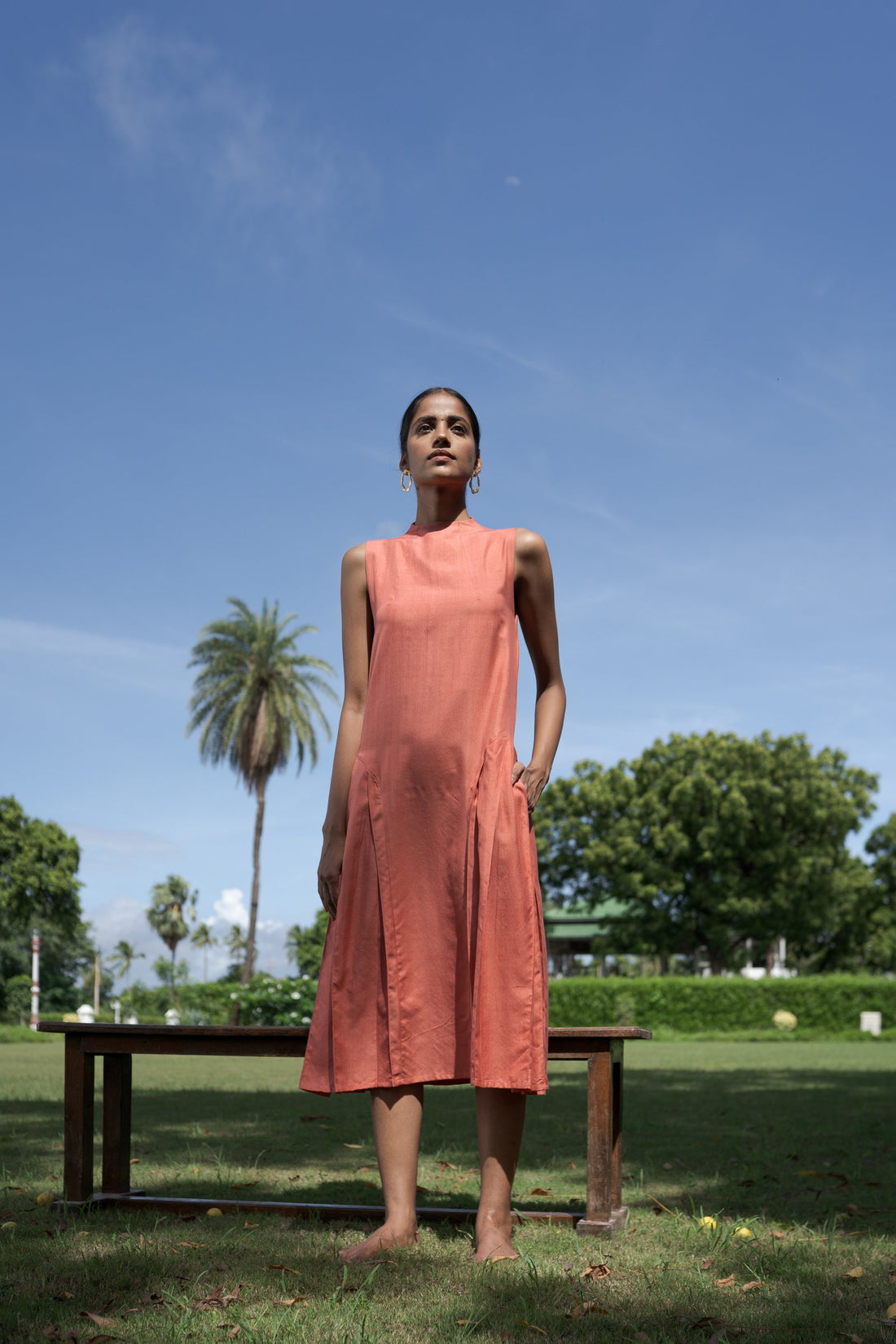 Dancing-in-the-rain maxi dress
