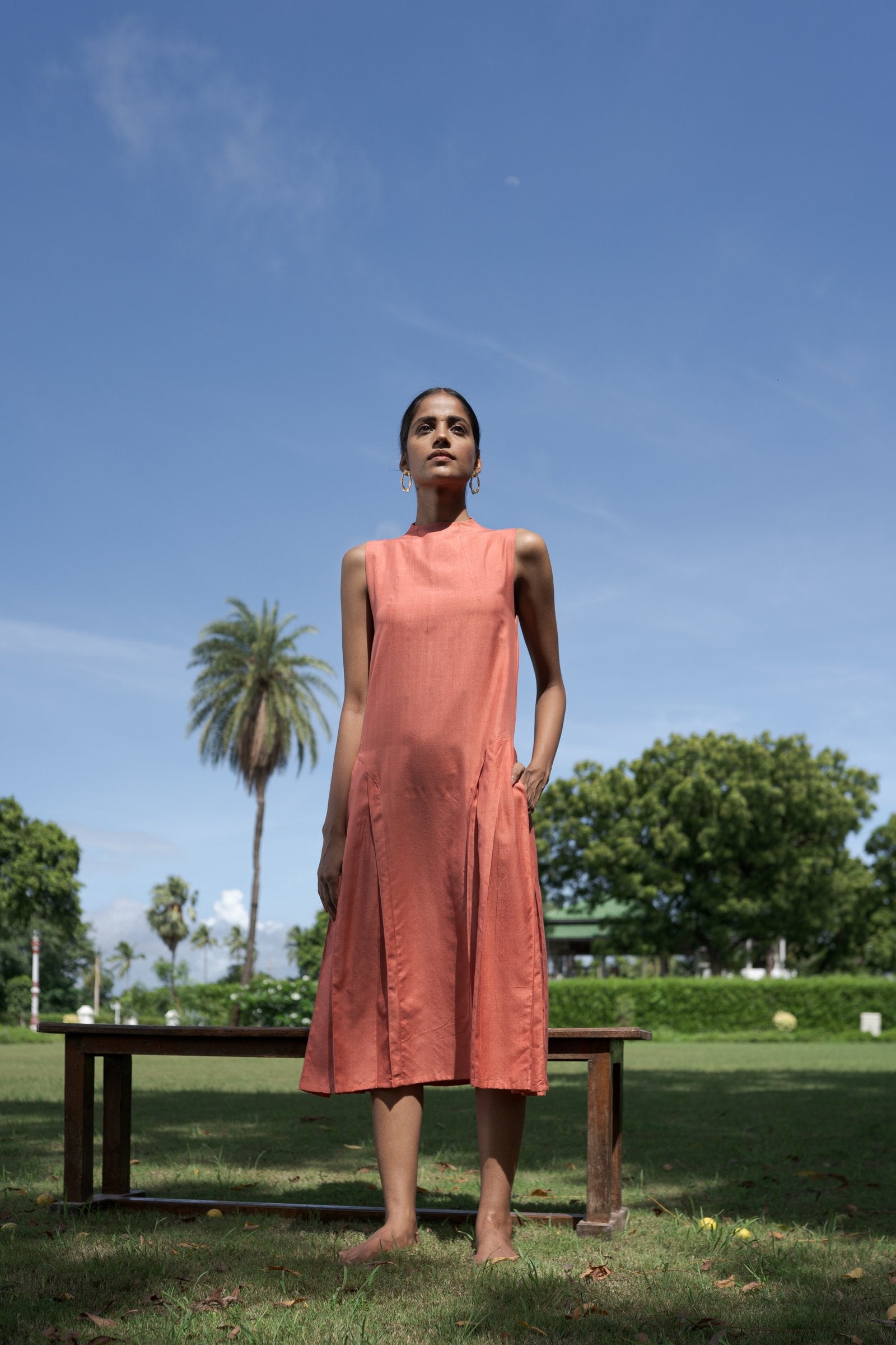 Dancing-in-the-rain maxi dress