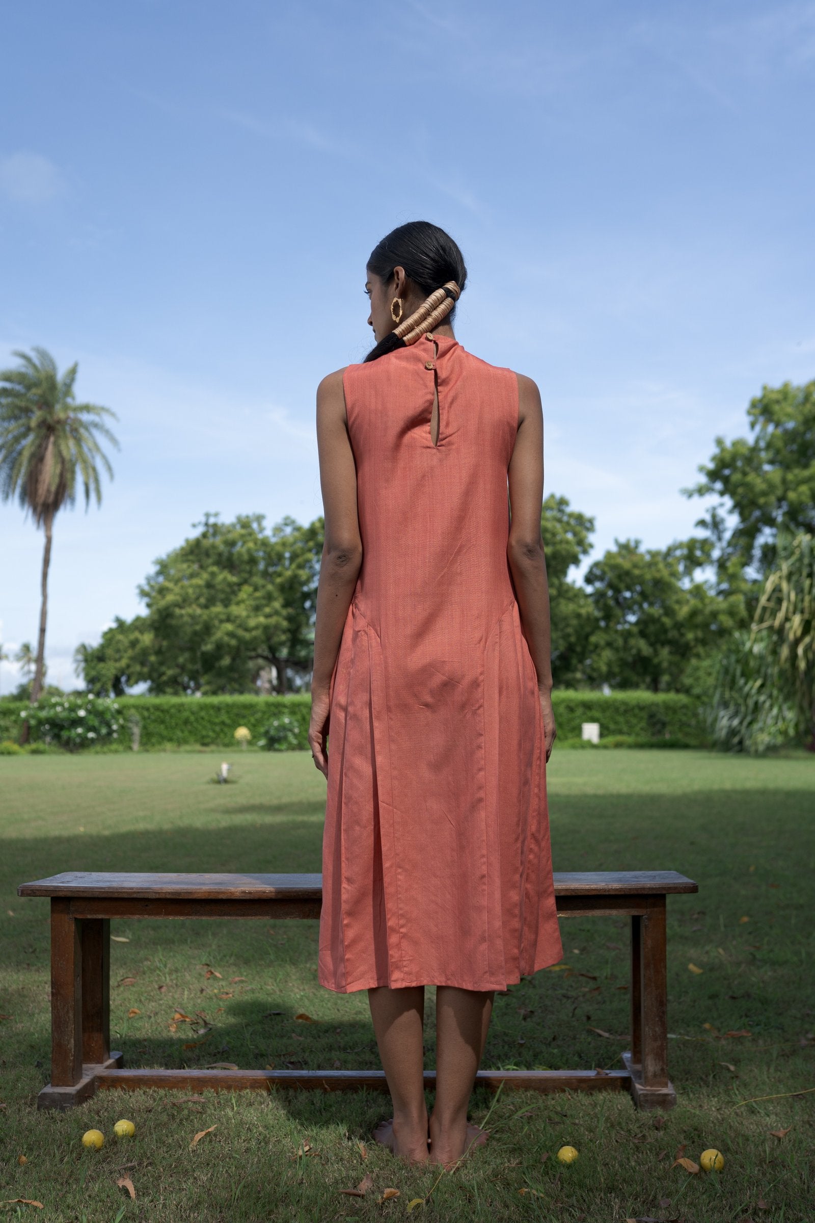 Dancing-in-the-rain maxi dress