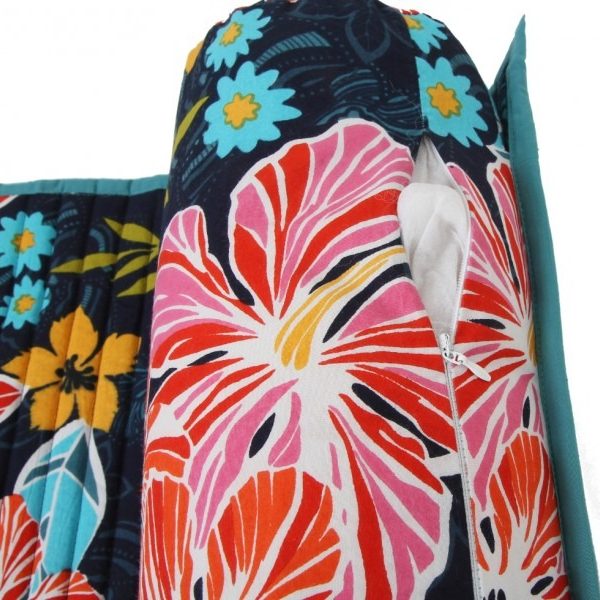 HibiscusGarden! Turquoise beach mat