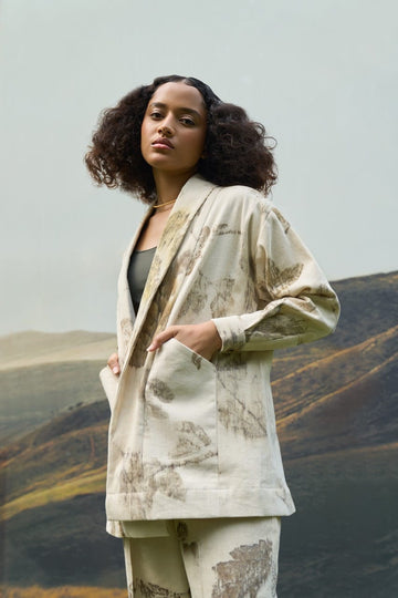Alternative Grove corduroy overlay jacket featuring a cozy, textured fabric with a button-up front and relaxed fit.