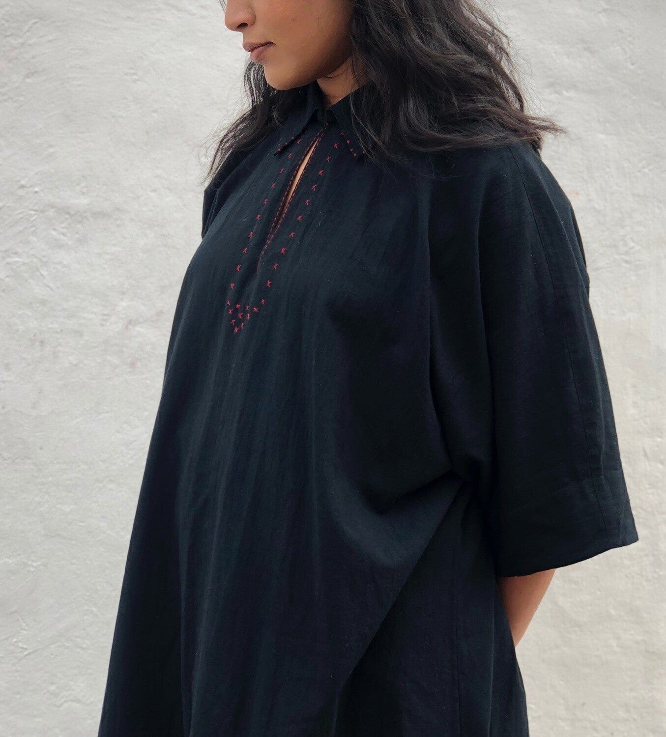 Deeta Kuro co-ord set featuring a stylish matching top and pants in a modern design, perfect for casual or trendy looks.